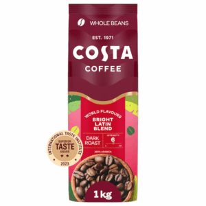 Costa Bright Blend, Cafea boabe 1 kg