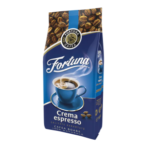 Fortuna Crema Espresso, Cafea boabe, 1 Kg