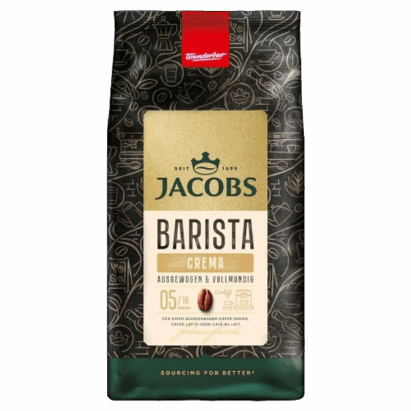 Jacobs Barista Editions Crema, Cafea boabe, 1 kg