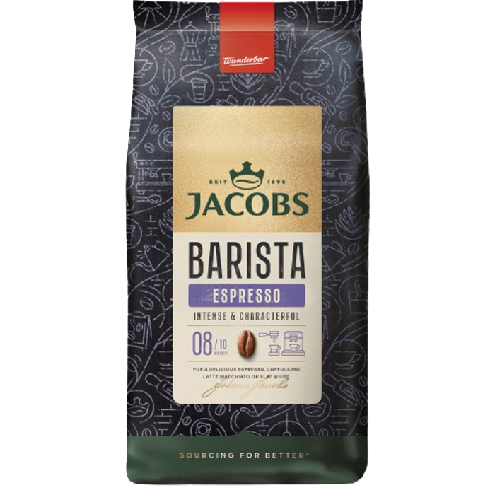 Jacobs Barista Editions Espresso, Cafea boabe, 1 kg
