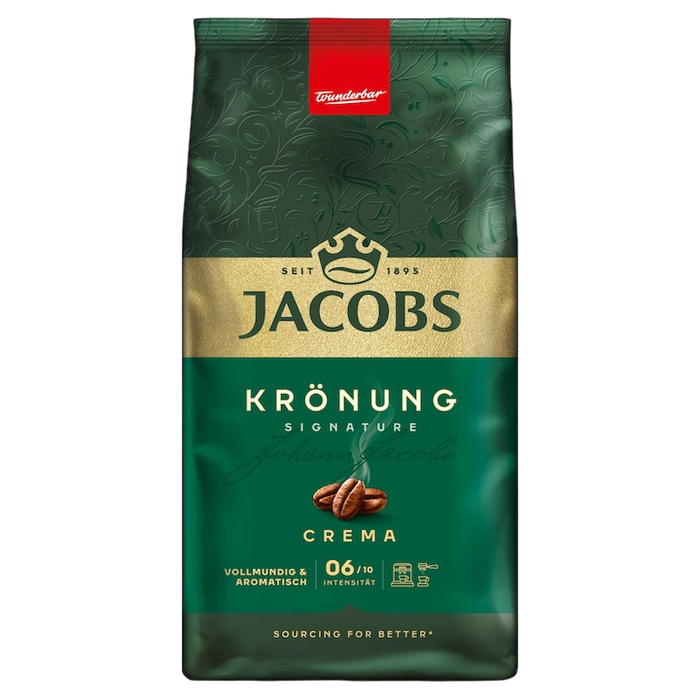 Jacobs Kronung Crema, Cafea boabe, 1Kg