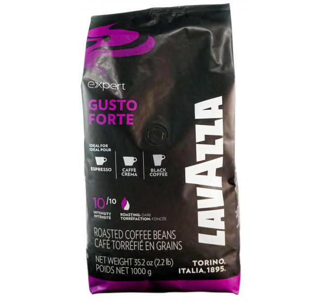 Lavazza Expert Gusto Forte, Cafea boabe, 1 kg
