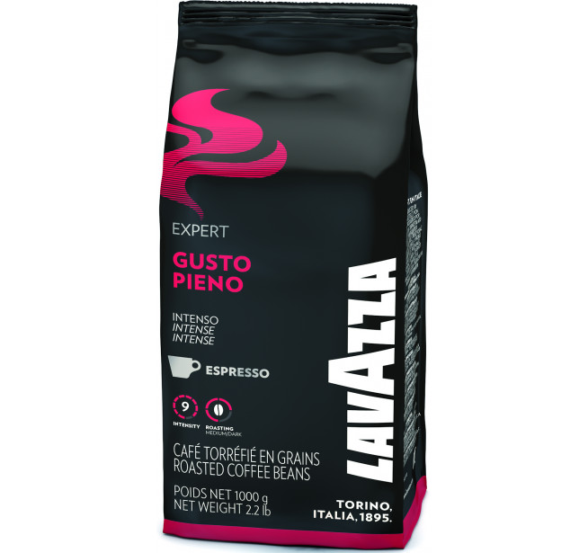 Lavazza Expert Espresso Gusto Pieno, Cafea boabe, 1 kg