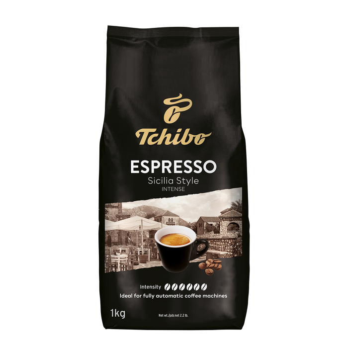 Tchibo Espresso Sicilia Style, Cafea boabe, 1 kg