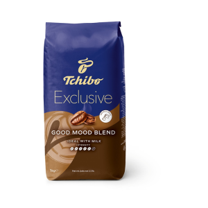 Tchibo Exclusive Good Mood Blend, Cafea boabe, 1 kg