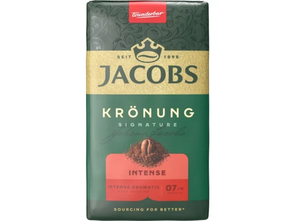 Jacobs Kronung Intense, Cafea macinata, 250 g