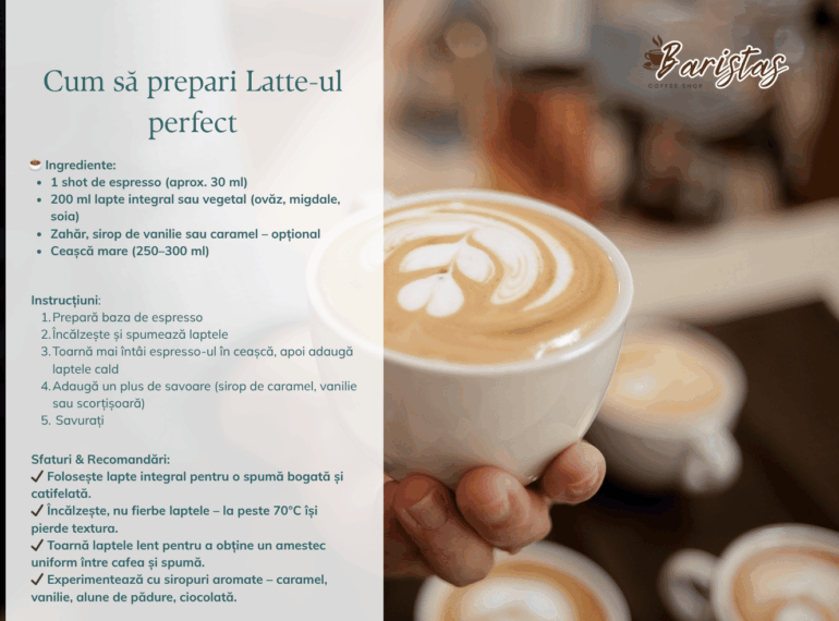 reteta latte latte art