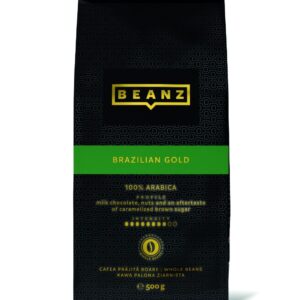 BeanZ Brazilian Gold, Cafea boabe, 500 g