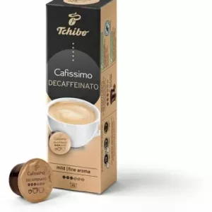 Tchibo Cafissimo Caffe Crema Decaffeinated, decofeinizata, 100% arabica, 10 buc