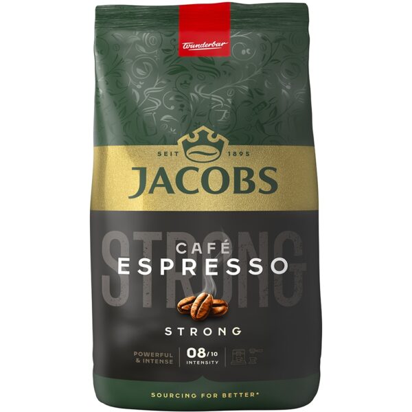 Jacobs Espresso Kraftig, Cafea boabe, 1Kg