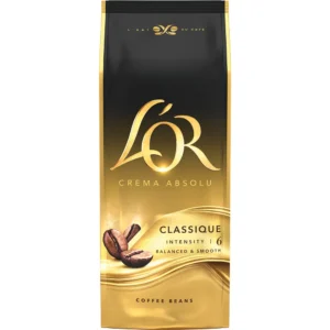 L'OR Crema Absolu Classique, Cafea boabe, 1 kg