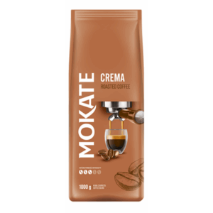 MOKATE Crema, Cafea boabe, 1 kg