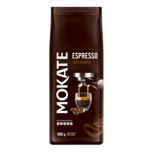 MOKATE Espresso, Cafea boabe, 1 kg