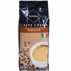 Rioba Caffee Crema Dolce, Cafea boabe, 1 kg
