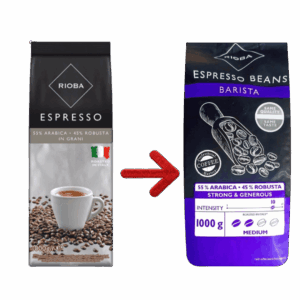 Cafea boabe Rioba Siver