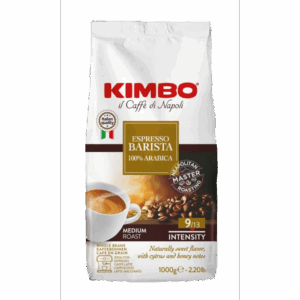 Kimbo Espresso Barista 100% Arabica, Cafea boabe, 1 kg