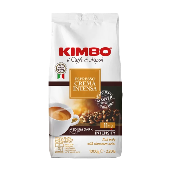 Kimbo Espresso Crema Intensa, Cafea boabe, 1 kg