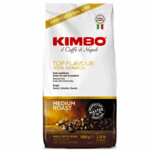 Kimbo Top Flavour 100% Arabica, Cafea boabe, 1 kg