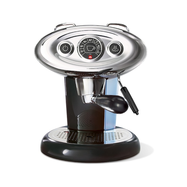 Espressor Illy Francis, X7.1, 1200W, 15 bari, 1 l, capsule, Negru