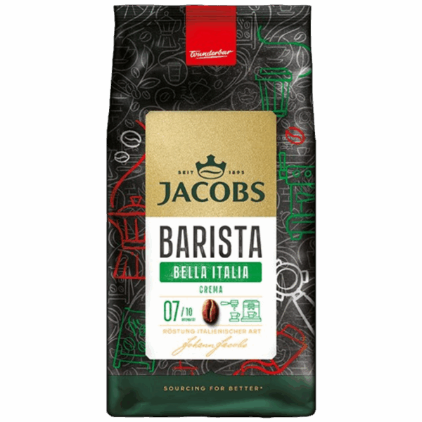 Jacobs Barista Bella Italia, Cafea boabe, 1 kg