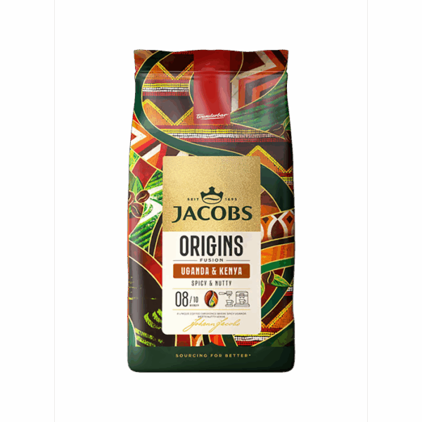 Jacobs Origins Uganda & Kenya, Cafea boabe, 1kg