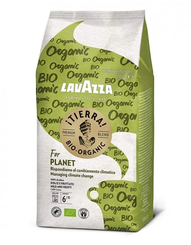 Lavazza Tierra Bio Organic UTZ, Cafea boabe, 1 kg