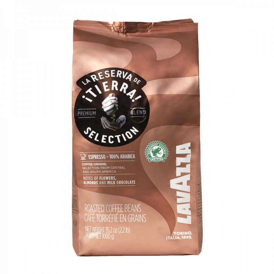 Lavazza Tierra Selection, Cafea boabe, 1 kg