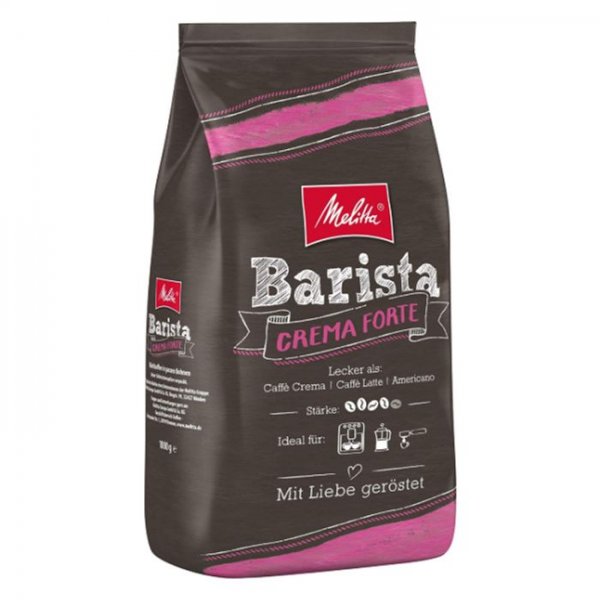 Melitta Barista Crema Forte, Cafea boabe, 1 kg