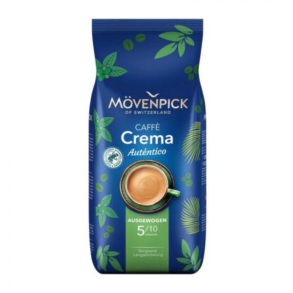 Movenpick Crema Autentico, Cafea boabe, 1 kg