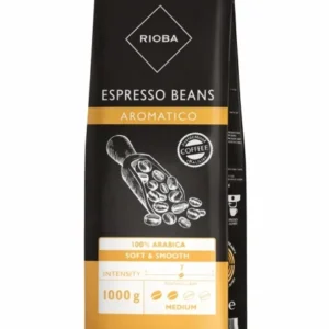Rioba Espresso Aromatico 100% Arabica, Cafea boabe, 1 kg