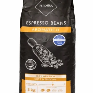 Rioba Espresso Aromatico 100% Arabica, Cafea boabe, 3 kg