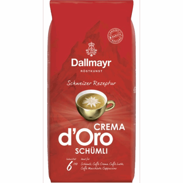 Dallmayr Crema D'oro Schumli, Cafea boabe, 1 kg