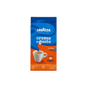 Lavazza Crema e Gusto Forte, Cafea macinata, 250 g