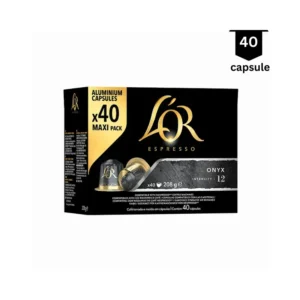 L`Or Espresso Onyx, compatibile Nespresso, Cafea capsule, 40 buc