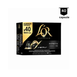 L`Or Espresso Ristretto, compatibile Nespresso, Cafea capsule, 40 buc