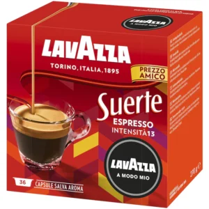 Lavazza A Modo Mio Suerte, Cafea capsule, 36 buc