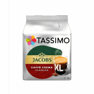 Tassimo Jacobs Caffe Crema Classico XL, 16 capsule cafea