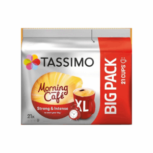 Tassimo Jacobs Morning Cafe Strong & Intense XL, 21 capsule cafea