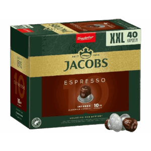 Jacobs Espresso Intenso compatibile Nespresso, 40 capsule cafea