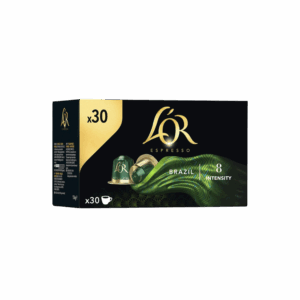 L`Or Espresso Brazil, compatibile Nespresso, Cafea capsule, 30 buc
