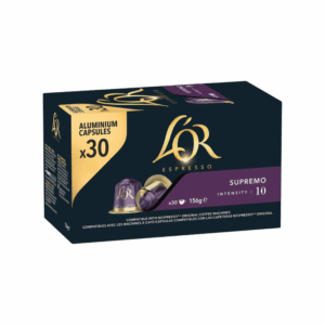 L`Or Espresso Supremo, compatibile Nespresso, Cafea capsule, 30 buc