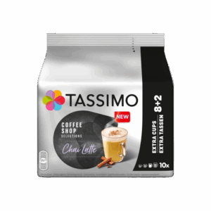 Tassimo Jacobs Coffee Shop Chai Latte, 10 capsule cafea