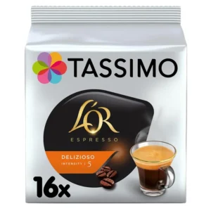 Tassimo Jacobs L'or Espresso Delizioso, 16 capsule cafea