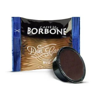 Borbone Don Carlo Miscela Blu, 50 Capsule, compatibile Lavazza A Modo Mio