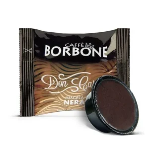 Borbone Don Carlo Miscela Nera, 50 Capsule, compatibile Lavazza A Modo Mio