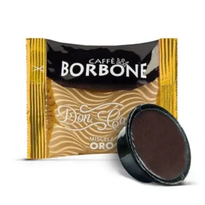 Borbone Don Carlo Miscela Oro, 50 Capsule, compatibile Lavazza A Modo Mio