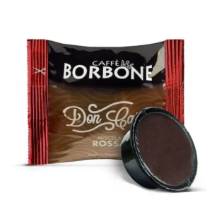 Borbone Don Carlo Miscela Rossa, 50 Capsule, compatibile Lavazza A Modo Mio