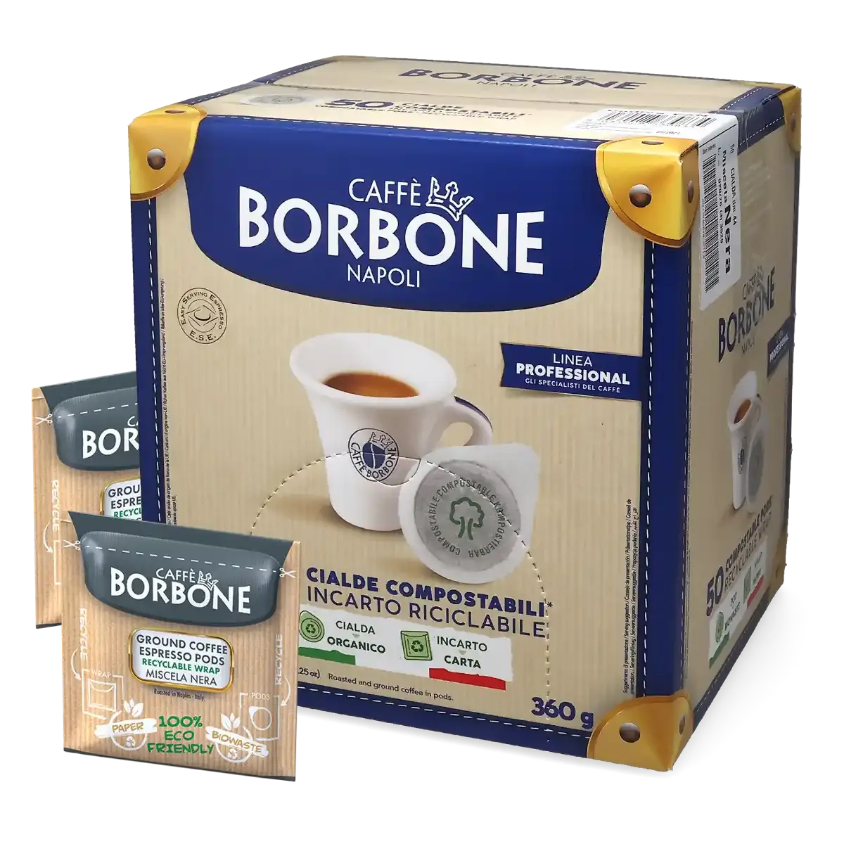 Borbone Miscela Nera, Paduri ESE, 50 buc