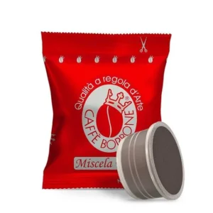 Borbone Miscela Rossa, 50 Capsule, compatibile Espresso Point