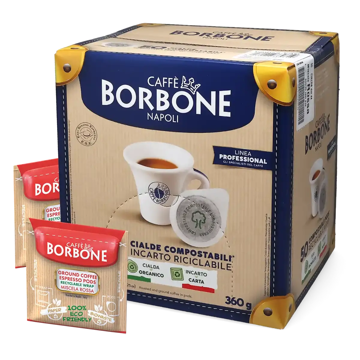 Borbone Miscela Rossa, Paduri ESE, 50 buc